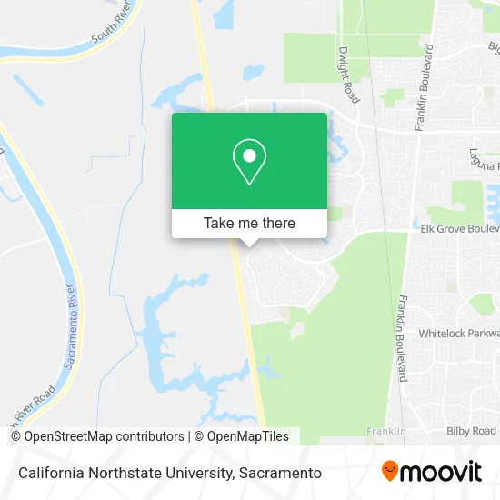 Mapa de California Northstate University