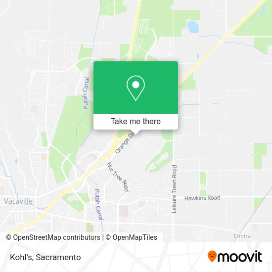 Kohl's map