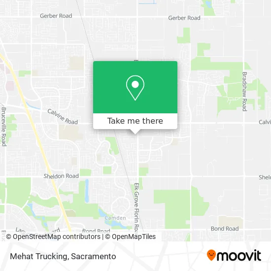 Mehat Trucking map