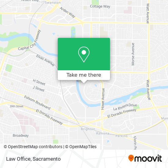 Law Office map