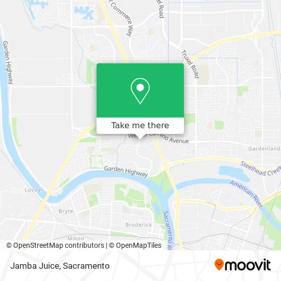 Jamba Juice map