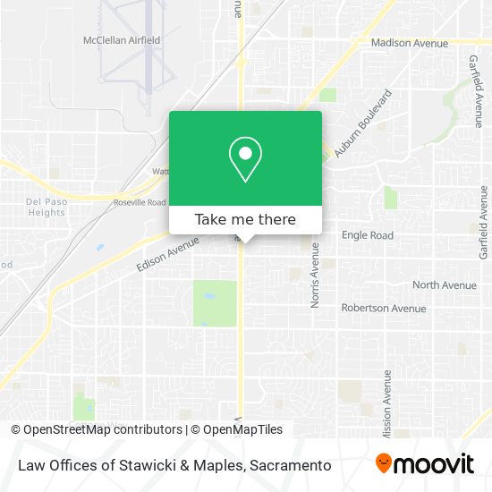Law Offices of Stawicki & Maples map