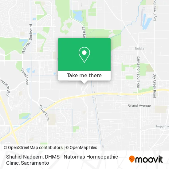 Shahid Nadeem, DHMS - Natomas Homeopathic Clinic map