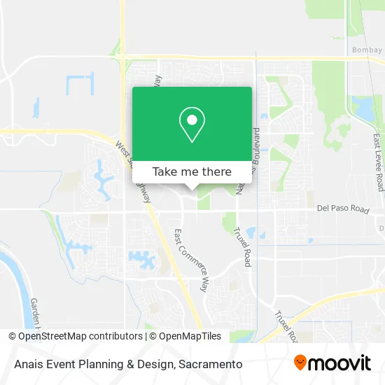 Mapa de Anais Event Planning & Design