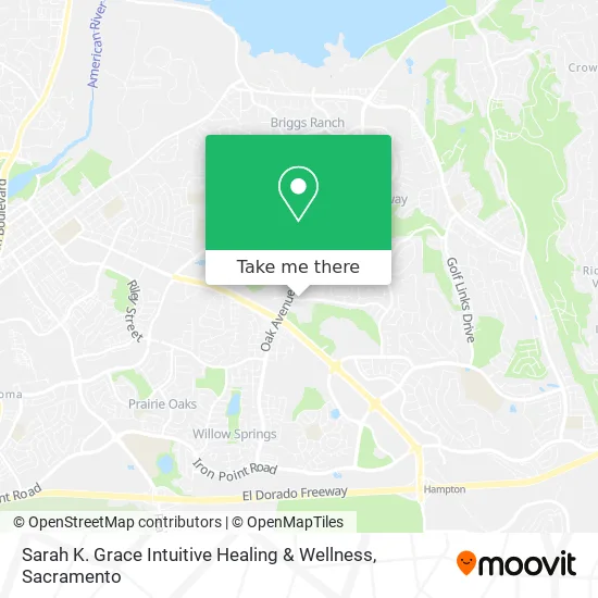 Sarah K. Grace Intuitive Healing & Wellness map