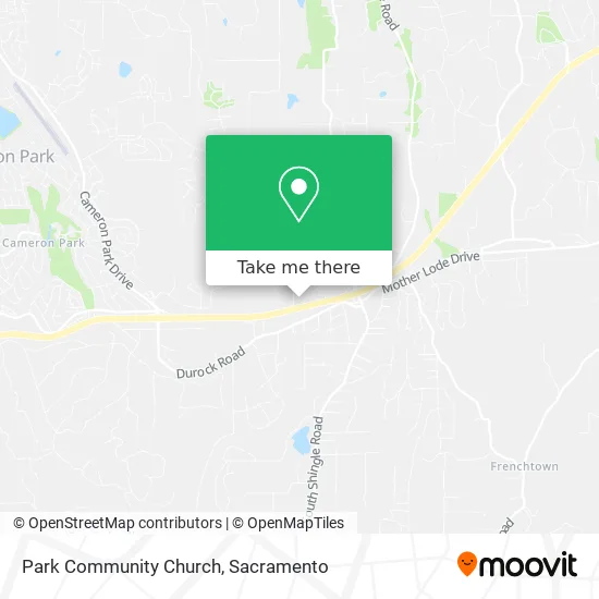Park Community Church map