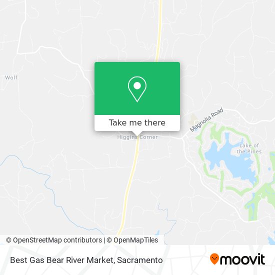 Best Gas Bear River Market map