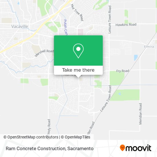 Ram Concrete Construction map