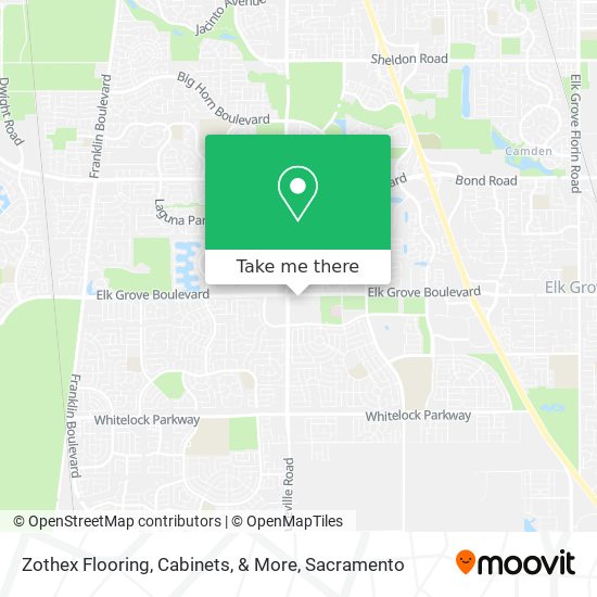 Mapa de Zothex Flooring, Cabinets, & More