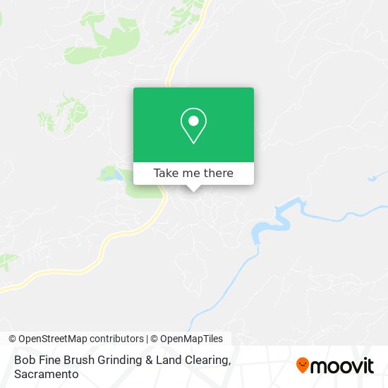 Mapa de Bob Fine Brush Grinding & Land Clearing