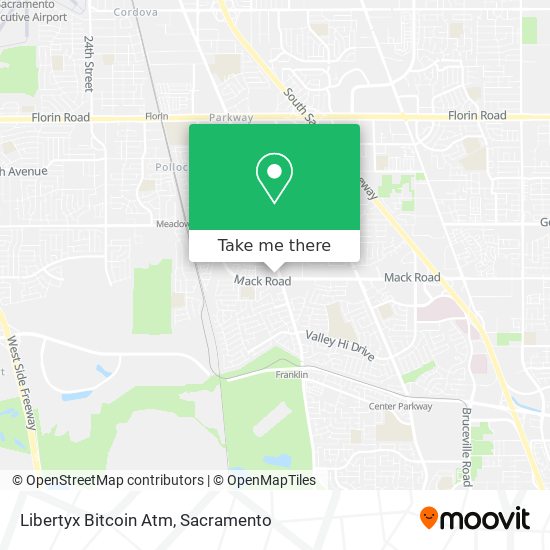 Libertyx Bitcoin Atm map