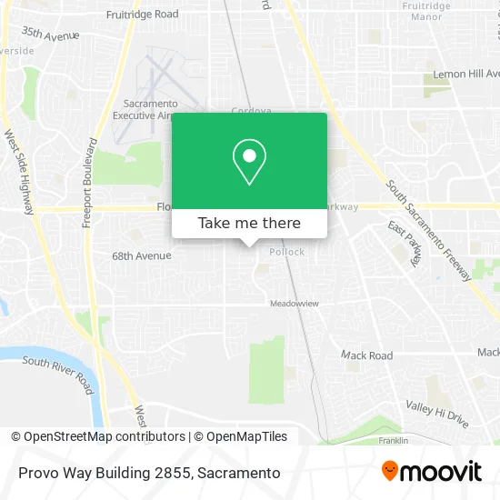 Provo Way Building 2855 map