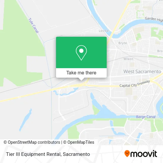 Mapa de Tier III Equipment Rental