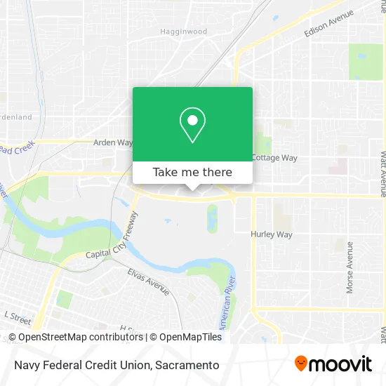 Navy Federal Credit Union map