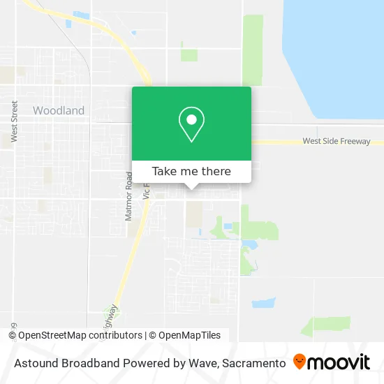 Astound Broadband Powered by Wave map