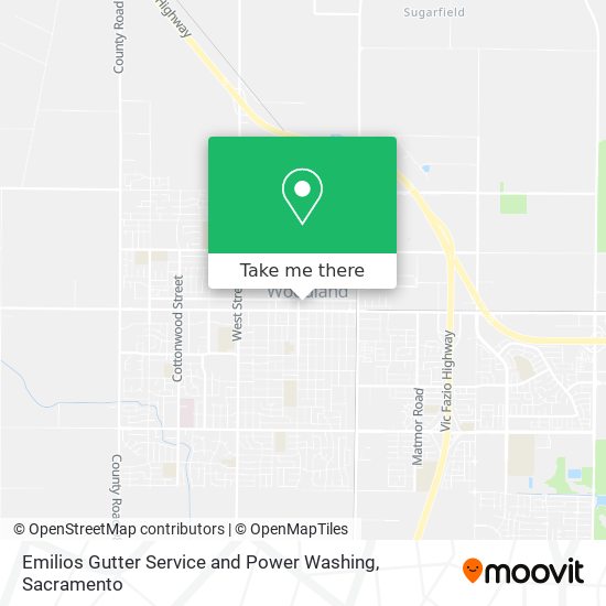 Emilios Gutter Service and Power Washing map