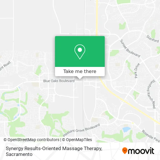 Mapa de Synergy Results-Oriented Massage Therapy