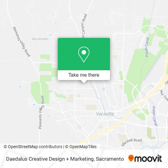 Daedalus Creative Design + Marketing map