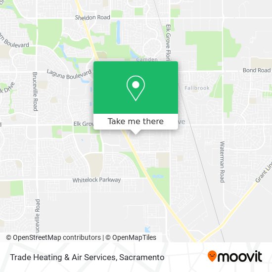 Mapa de Trade Heating & Air Services