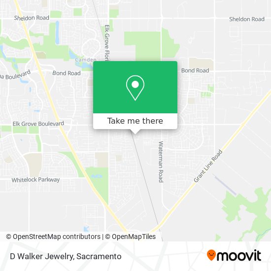 D Walker Jewelry map