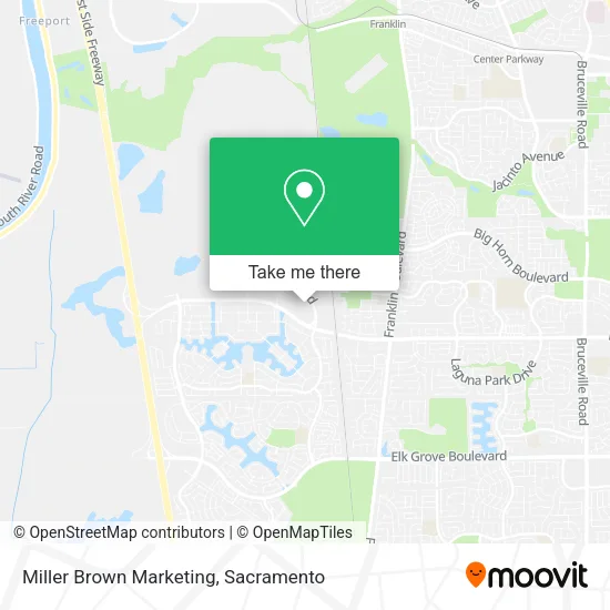 Mapa de Miller Brown Marketing
