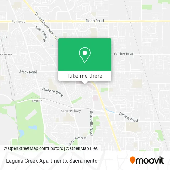 Laguna Creek Apartments map