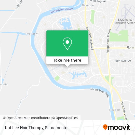 Mapa de Kat Lee Hair Therapy