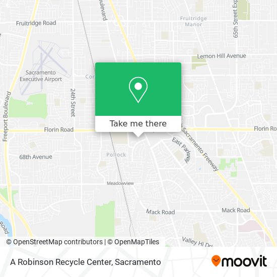 Mapa de A Robinson Recycle Center