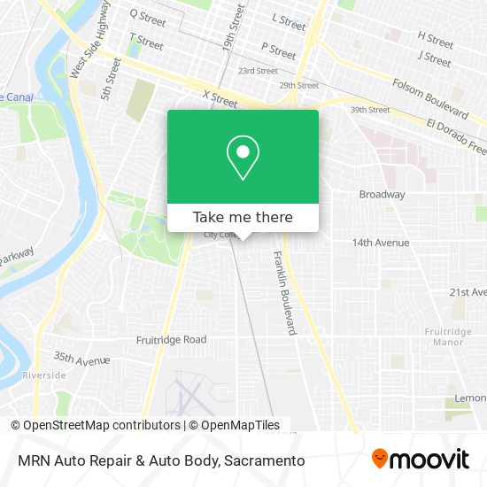 MRN Auto Repair & Auto Body map