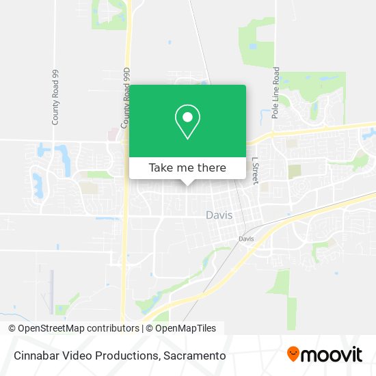 Cinnabar Video Productions map