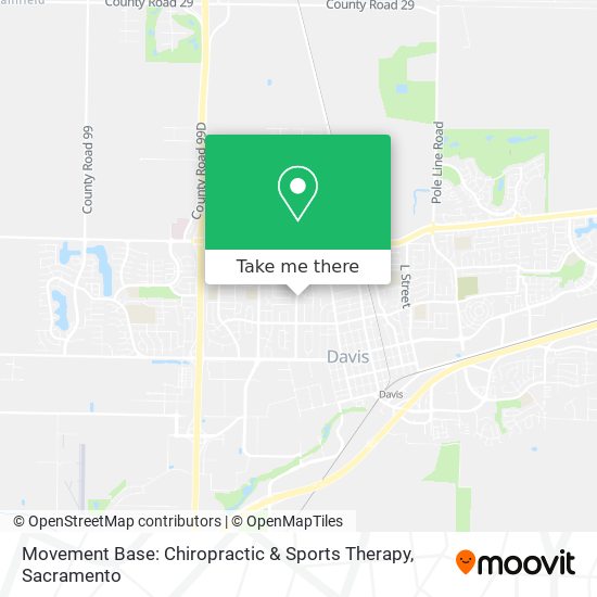 Mapa de Movement Base: Chiropractic & Sports Therapy