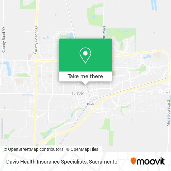 Mapa de Davis Health Insurance Specialists