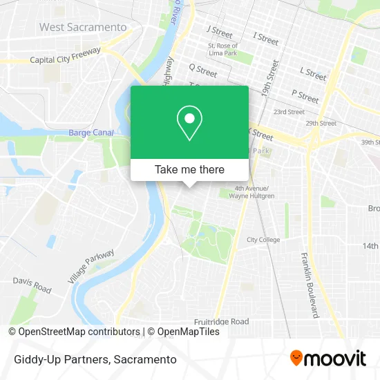 Giddy-Up Partners map