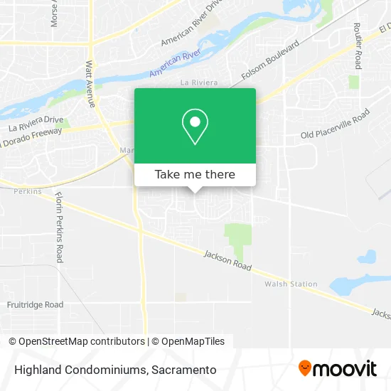 Highland Condominiums map