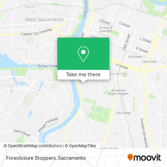 Foreclosure Stoppers map