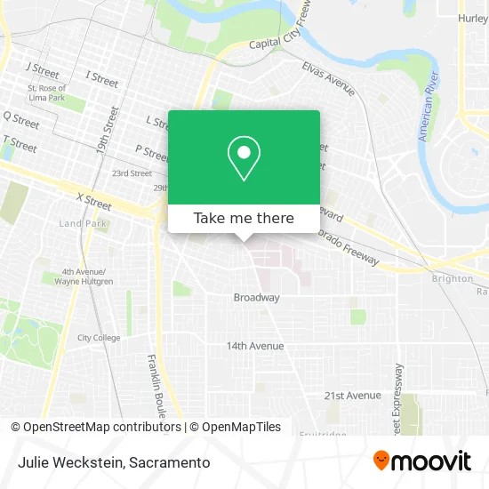 Julie Weckstein map