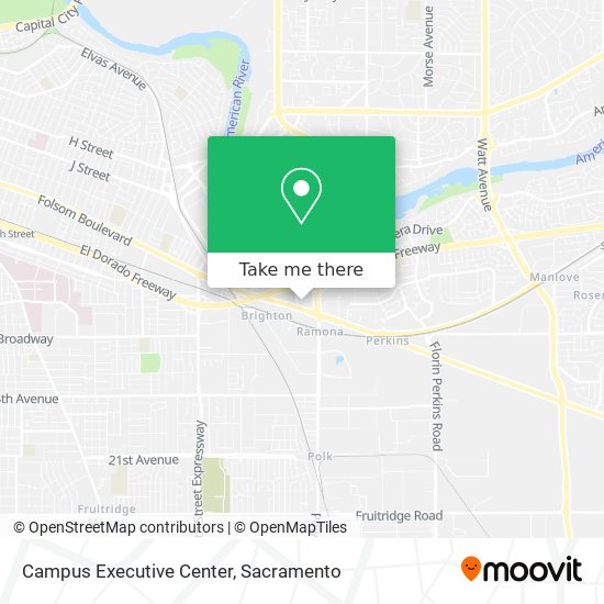 Campus Executive Center map