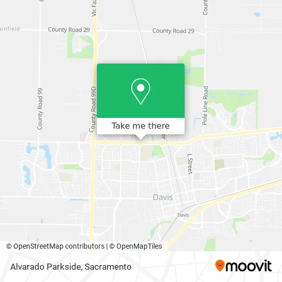 Alvarado Parkside map