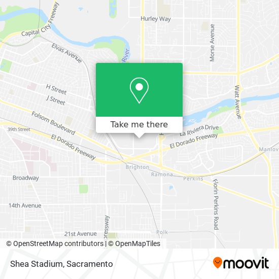 Shea Stadium map