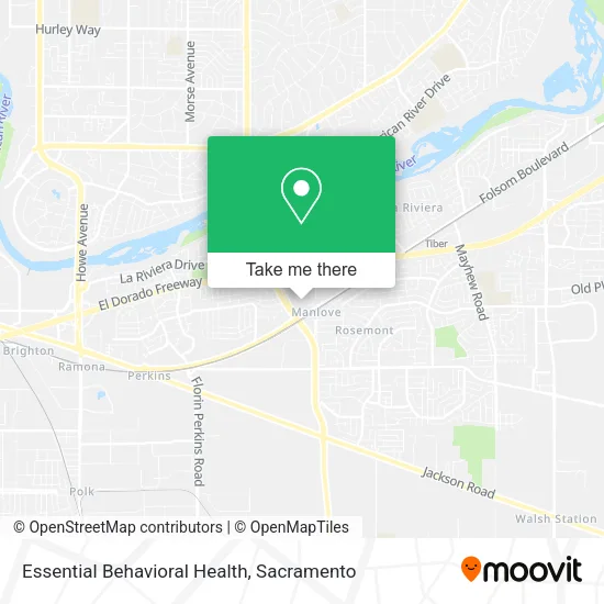 Essential Behavioral Health map