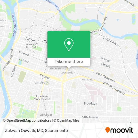 Zakwan Quwatli, MD map