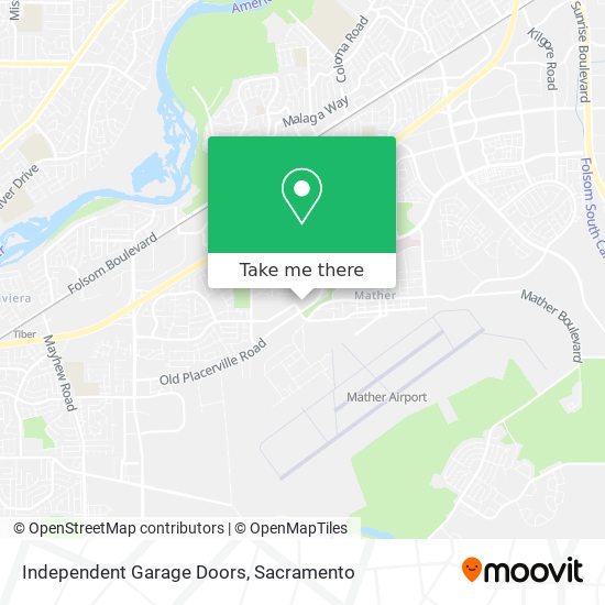 Independent Garage Doors map