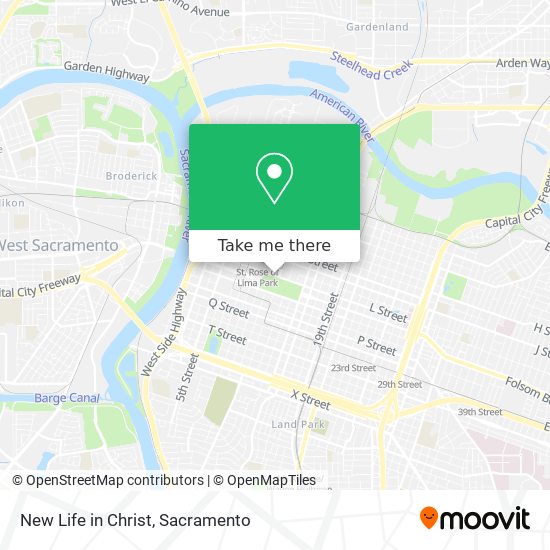 New Life in Christ map
