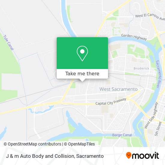 Mapa de J & m Auto Body and Collision