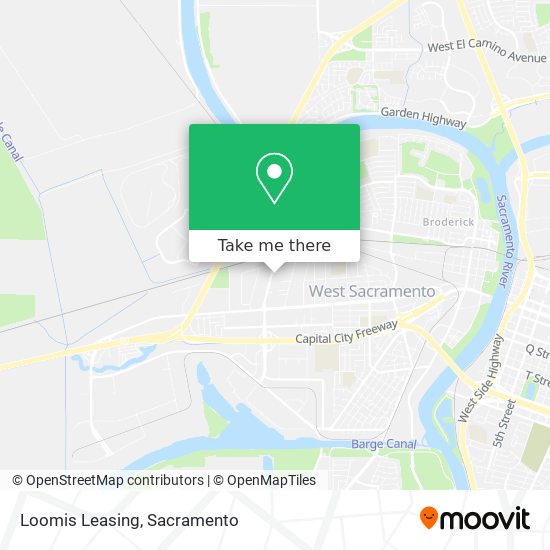 Loomis Leasing map