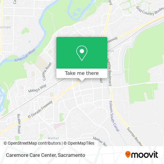 Caremore Care Center map