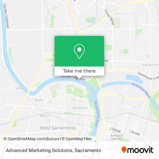 Advanced Marketing Solutions map