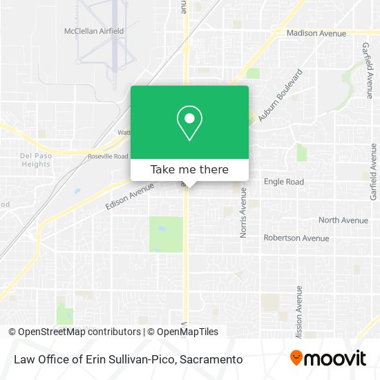 Law Office of Erin Sullivan-Pico map