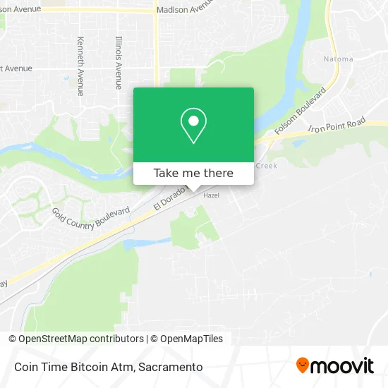 Coin Time Bitcoin Atm map