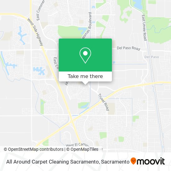 Mapa de All Around Carpet Cleaning Sacramento